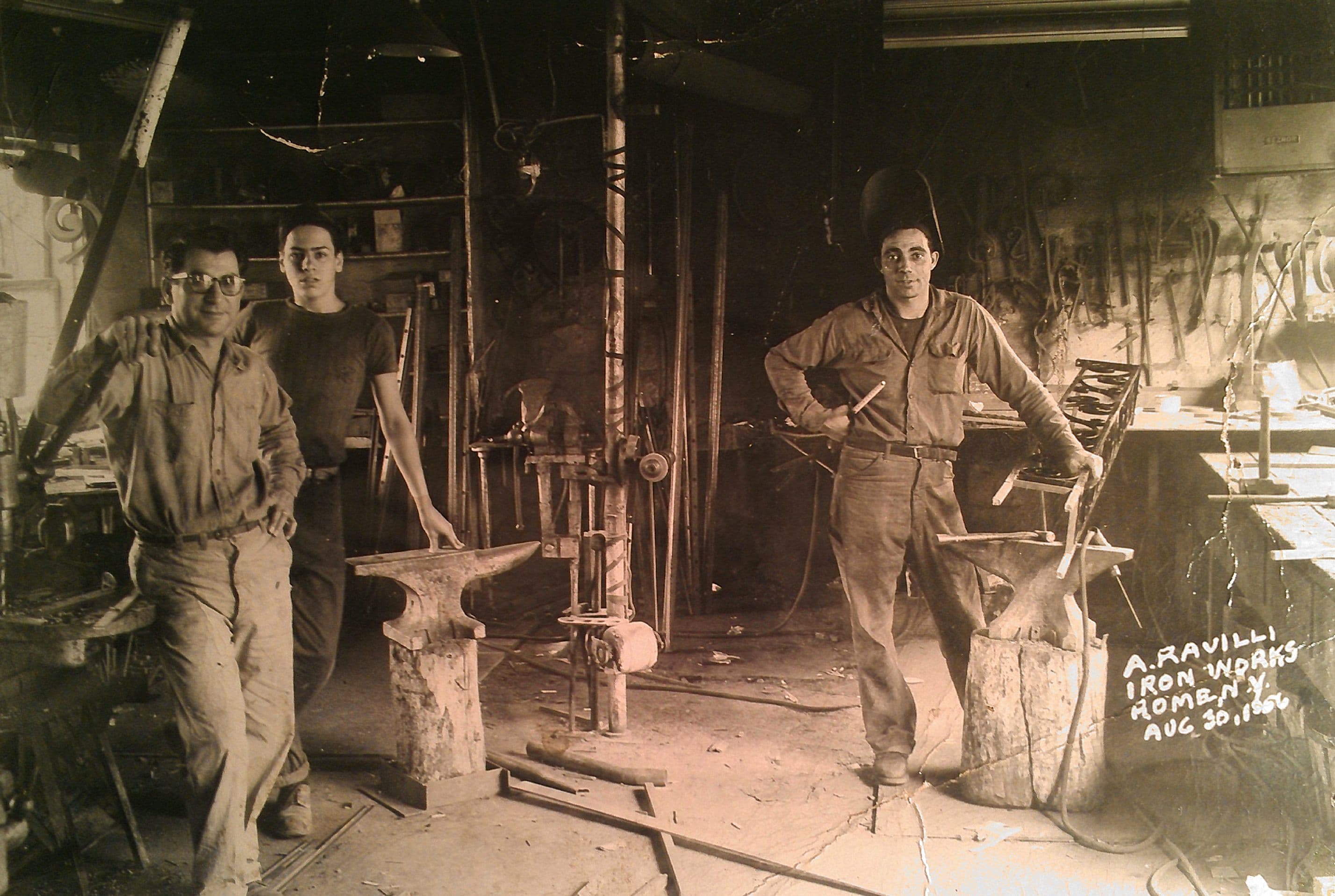 Custom ironwork fabrication