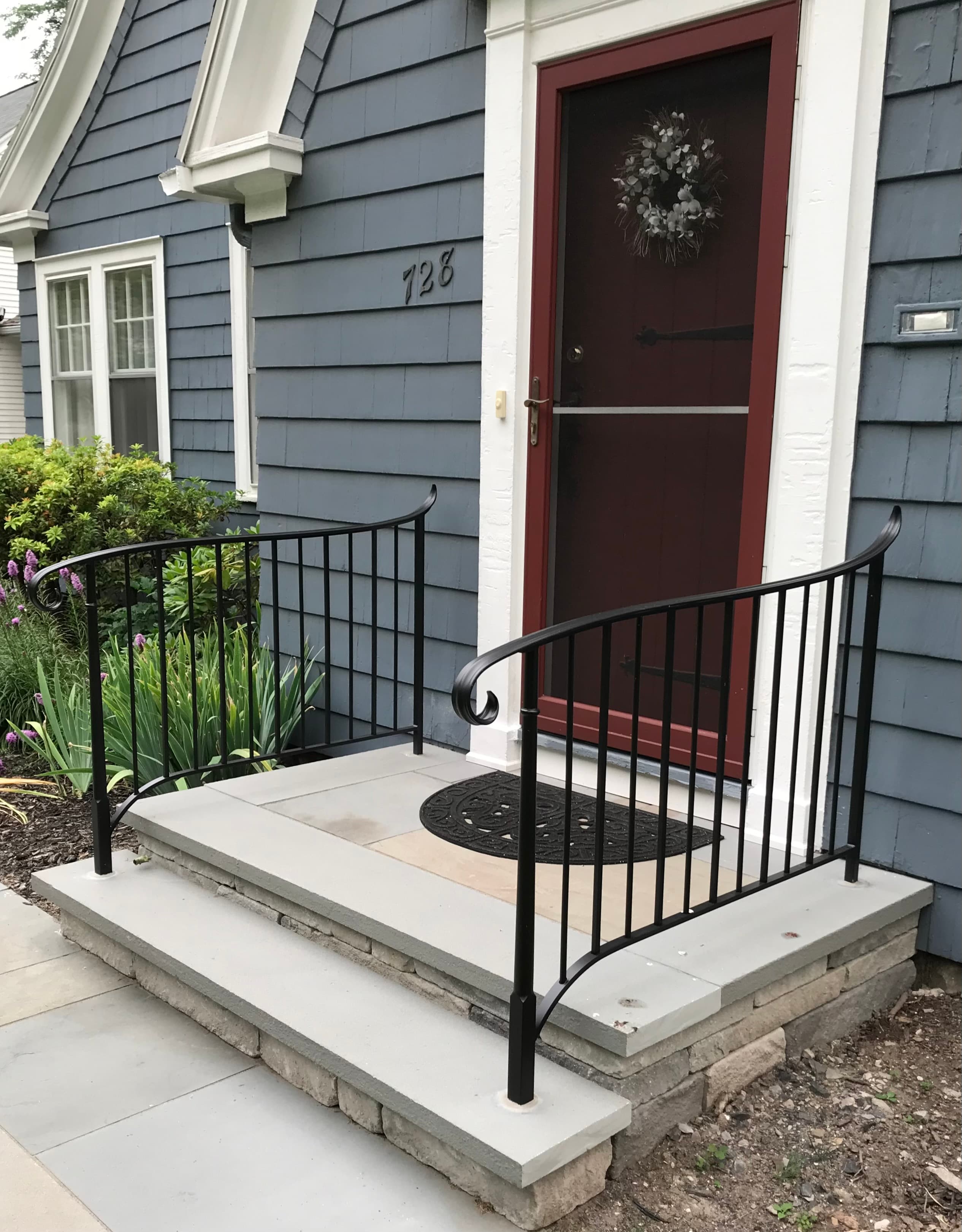 railings-simplistic ironwork